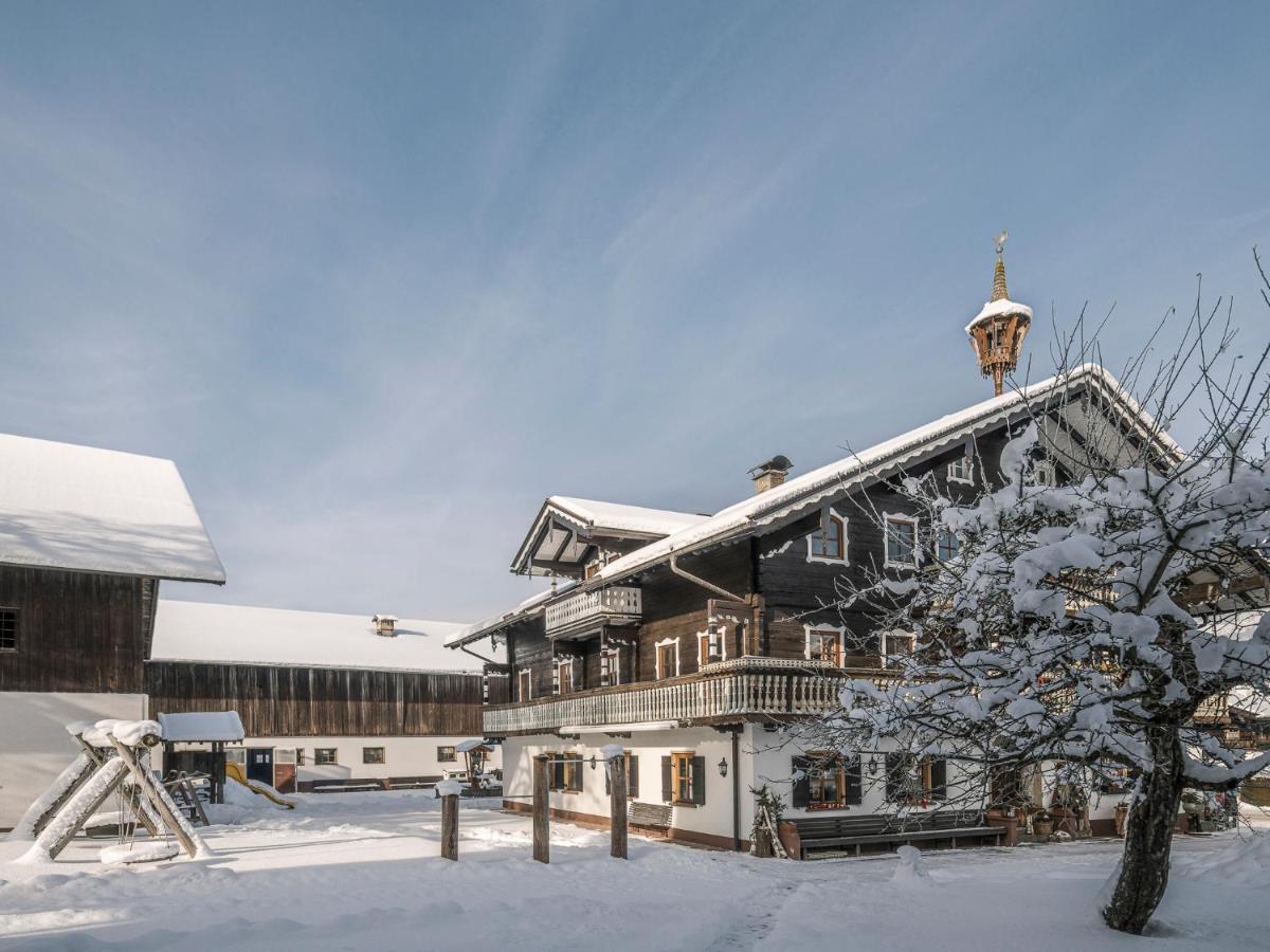 Kinderbauernhof Scharrerhof Hollersbach im Pinzgau Kültér fotó